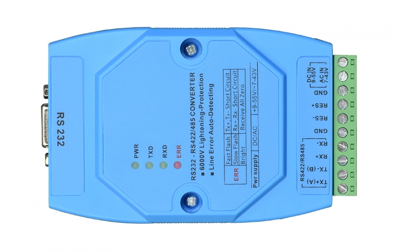 智能RS232轉RS422-485串口轉換器